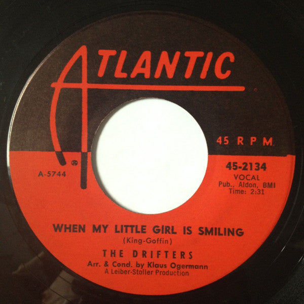 The Drifters : When My Little Girl Is Smiling (7", Single, ® O)