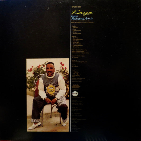 Alhaji Chief Kollington Ayinla & His Fuji '78 Organization : Kaya (LP)