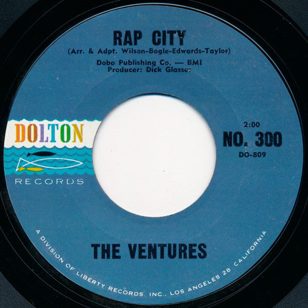 The Ventures : Slaughter On Tenth Avenue (7", Single, Styrene, Mon)