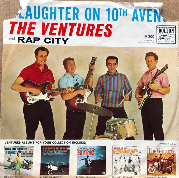 The Ventures : Slaughter On Tenth Avenue (7", Single, Styrene, Mon)