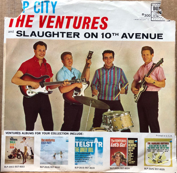 The Ventures : Slaughter On Tenth Avenue (7", Single, Styrene, Mon)