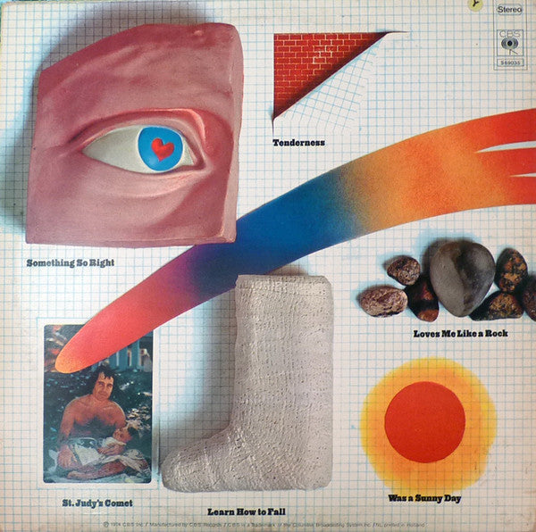 Paul Simon : There Goes Rhymin' Simon  (LP, Album, Gat)