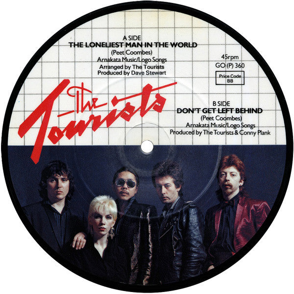 The Tourists : The Loneliest Man In The World (7", Single, Pic)