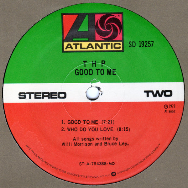 THP Orchestra : Good To Me (LP, Album)