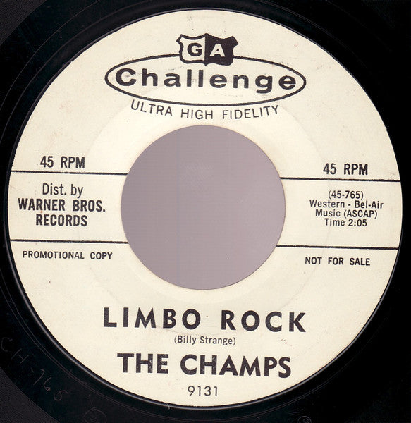 The Champs : Limbo Rock (7", Promo)