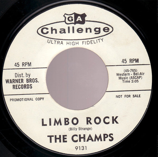 The Champs : Limbo Rock (7", Promo)