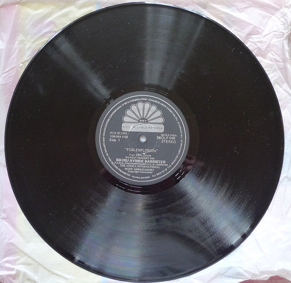 Chief Dr. Sikiru Ayinde Barrister : Fuji Explosion (LP, Album)