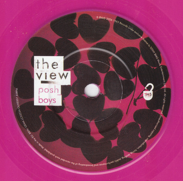 The View (2) : Wasted Little DJ's (7", Single, Pin)