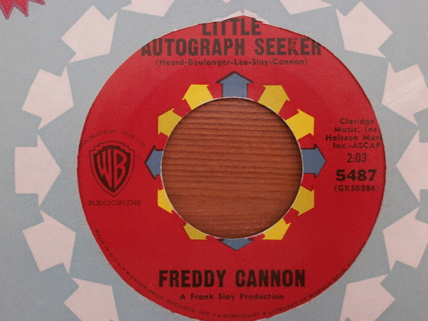 Freddy Cannon : Too Much Monkey Business / Little Autograph Seeker (7", Single)