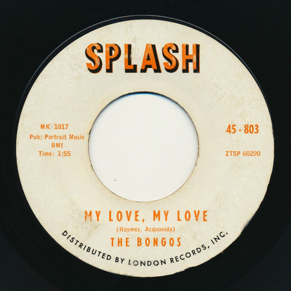 The Bongos (4) : That's All / My Love, My Love (7")