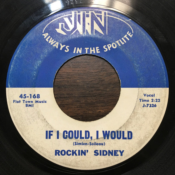 Rockin' Sidney : No Good Man / If I Could, I Would (7", Single)