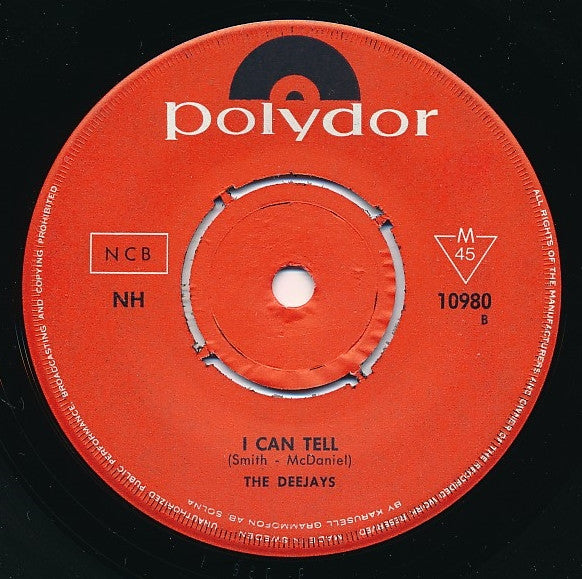 The Deejays : Long Tall Shorty (7")