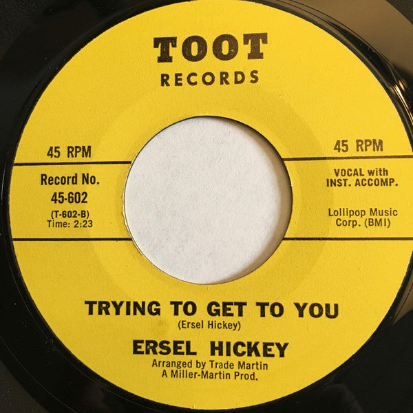 Ersel Hickey : Blue Skies (7")