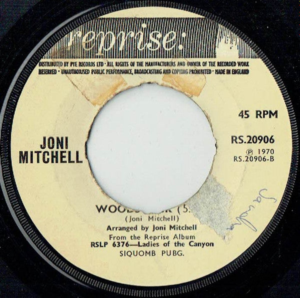 Joni Mitchell : Big Yellow Taxi (7")