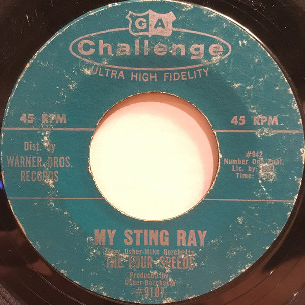 The Four Speeds (2) : My Sting Ray (7", Ter)