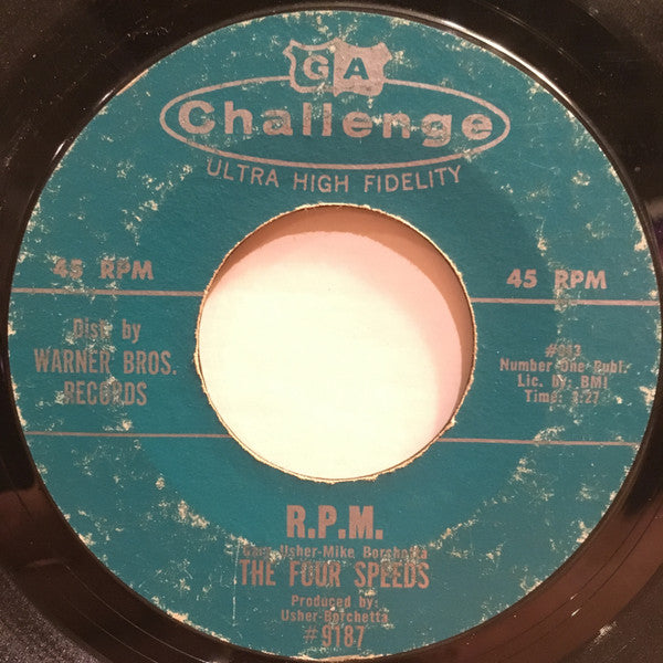 The Four Speeds (2) : My Sting Ray (7", Ter)