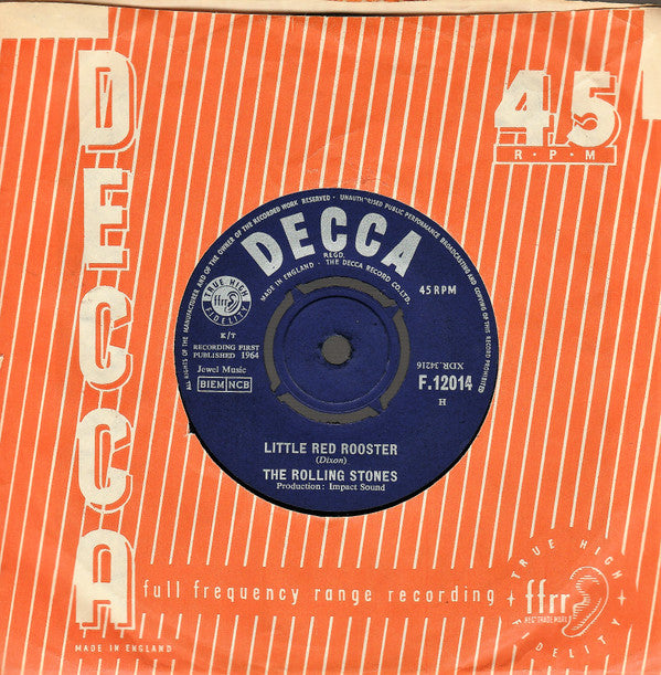 The Rolling Stones : Little Red Rooster (7", Single)