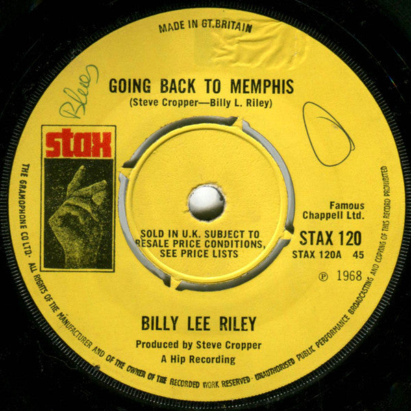 Billy Lee Riley : Going Back To Memphis (7", Single)