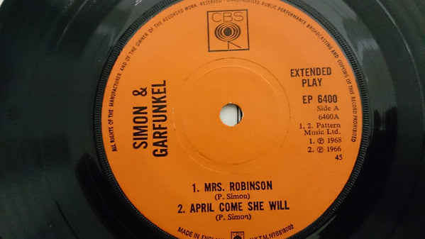 Simon & Garfunkel : Mrs Robinson (7", EP)
