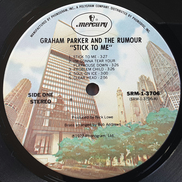 Graham Parker And The Rumour : Stick To Me (LP, Album)
