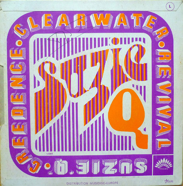 Creedence Clearwater Revival : Suzie Q (7", Single, Blu)