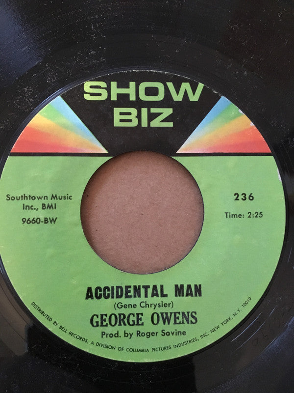 George Owens : Accidental Man / Home To Mama (7", Single)