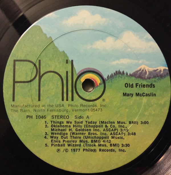 Mary McCaslin : Old Friends (LP, Album, Gat)