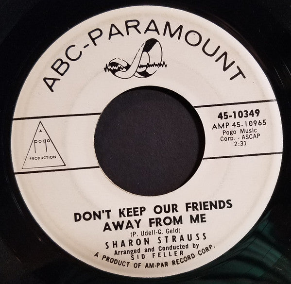 Sharon Strauss : Don't Keep Our Friends Away From Me (7", Single)