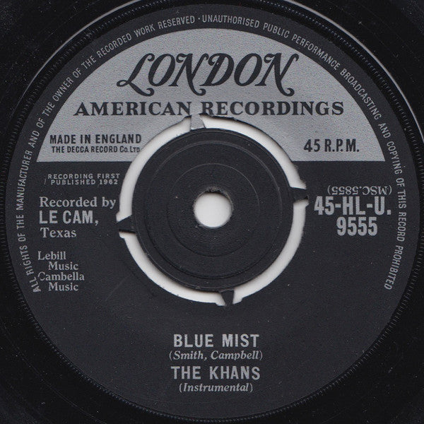 The Khans : New Orleans, 2 A.M. / Blue Mist (7", Single)