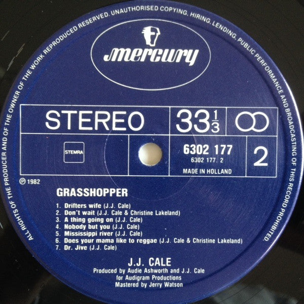 J.J. Cale : Grasshopper (LP, Album)
