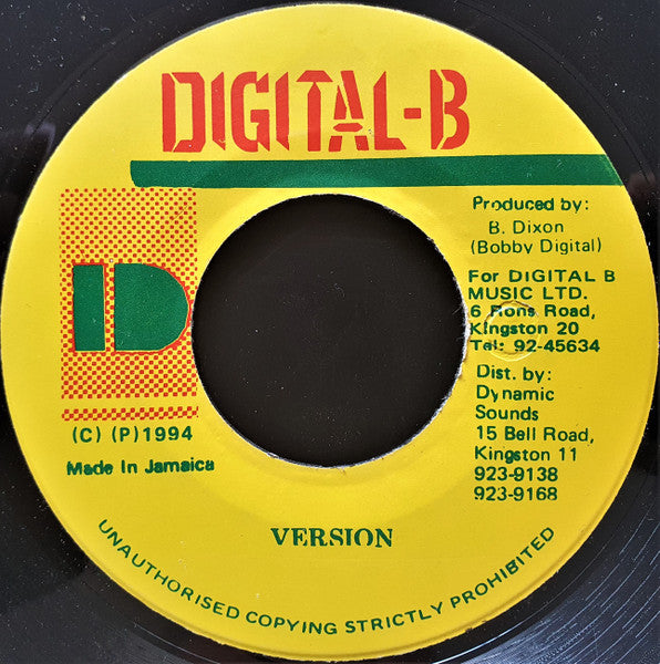 Garnett Silk : Kingly Character (7")