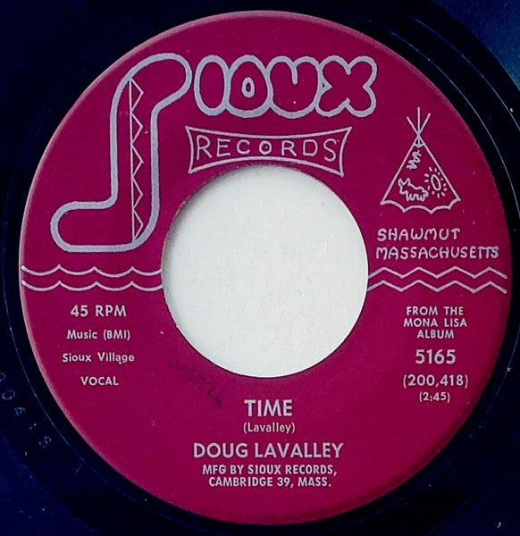 Doug Lavalley : Time / Two Years For Non Support (7", Single)