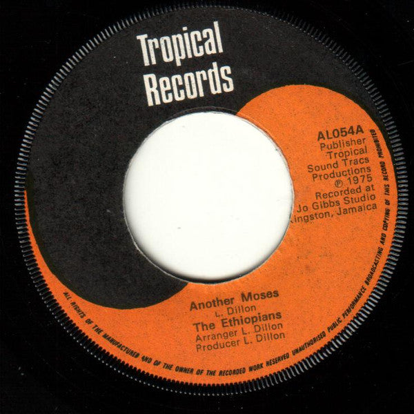 The Ethiopians : Another Moses (7", Sol)