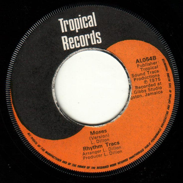The Ethiopians : Another Moses (7", Sol)