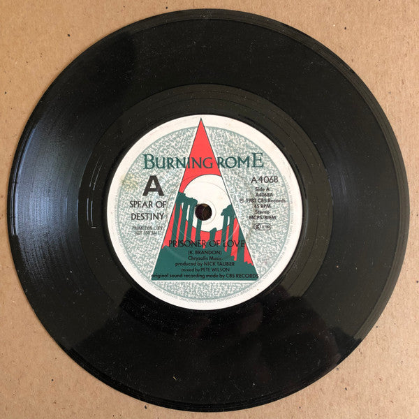 Spear Of Destiny : Prisoner Of Love (7", Single, Promo)