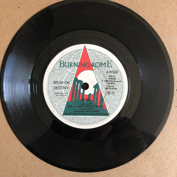 Spear Of Destiny : Prisoner Of Love (7", Single, Promo)