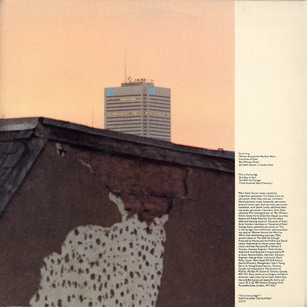 Martha And The Muffins : This Is The Ice Age (LP, Album)