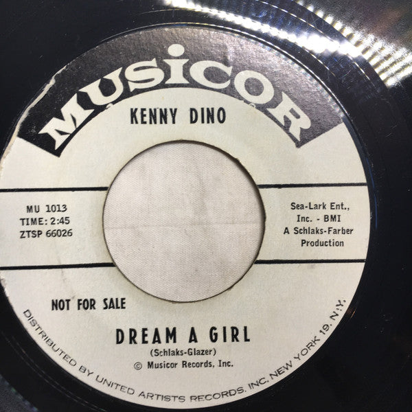 Kenny Dino : Your Ma Said You Cried In Your Sleep Last Night (7", Single, Mono, Promo)