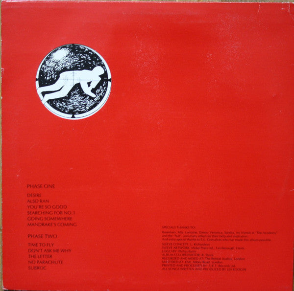 Les Rodger : Infra Red (LP, Album)
