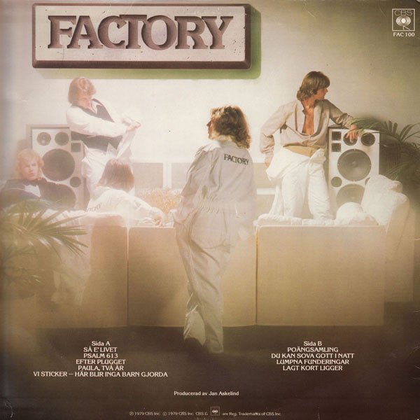 Factory : Factory (LP, Album)
