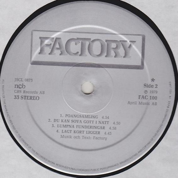 Factory : Factory (LP, Album)
