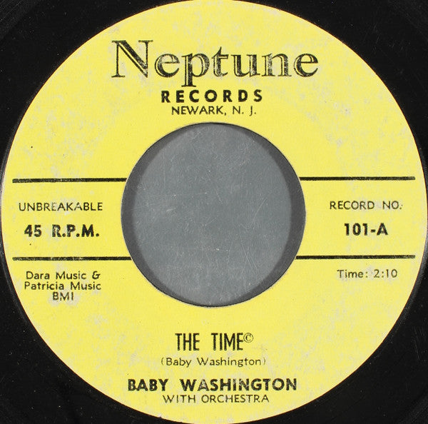 Baby Washington : The Time (7")