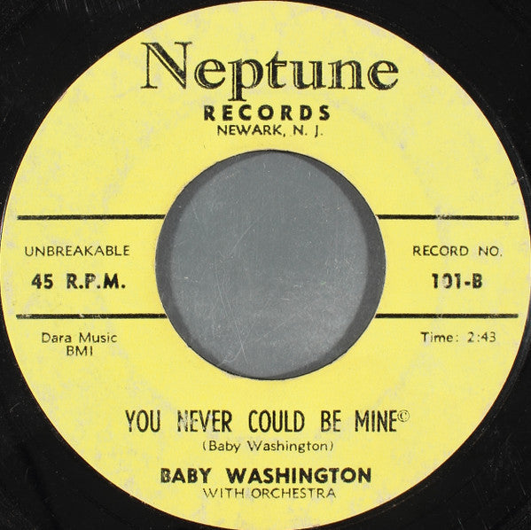 Baby Washington : The Time (7")