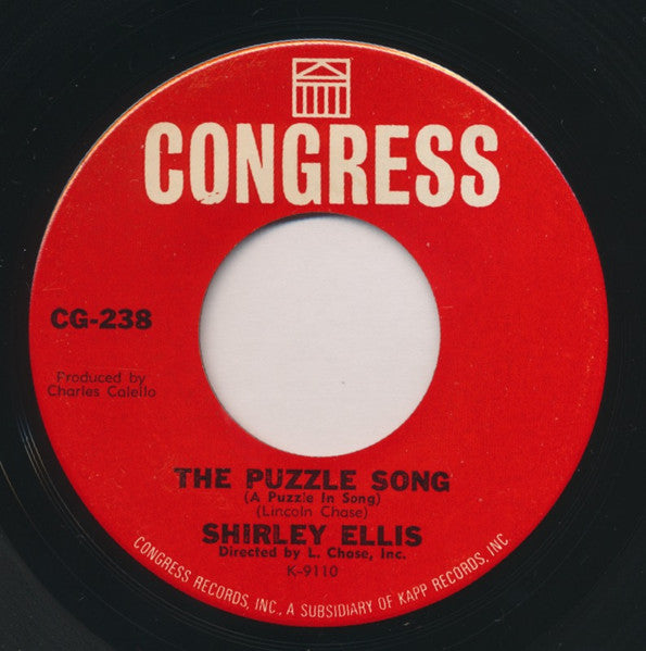 Shirley Ellis : The Puzzle Song / I See It, I Like It, I Want It (7")