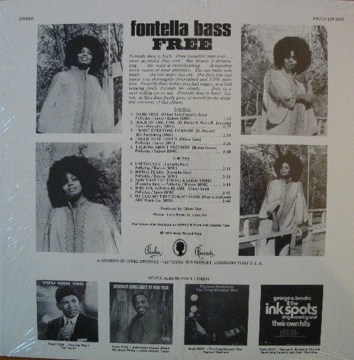 Fontella Bass : Free (LP, Album, RE, Rai)