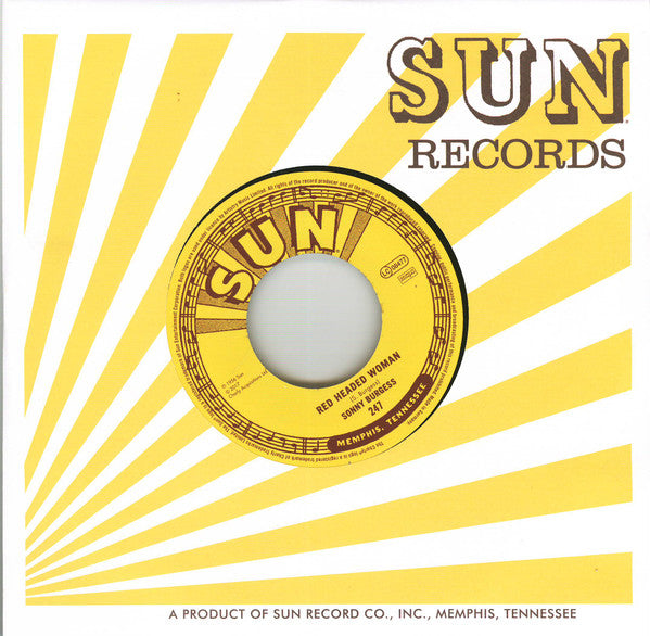 Sonny Burgess - Red Headed Woman / We Wanna Boogie (Vinyl 7")